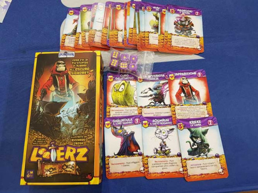 Pendragon Looterz Rigor Mortis - Gioco Di Carte Italiano Per 2-6 Giocatori, Età 14+, Party Game Fantasy