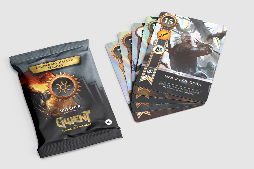 Gwent carte foil - Nilfgaard - EDIZIONE INGLESE