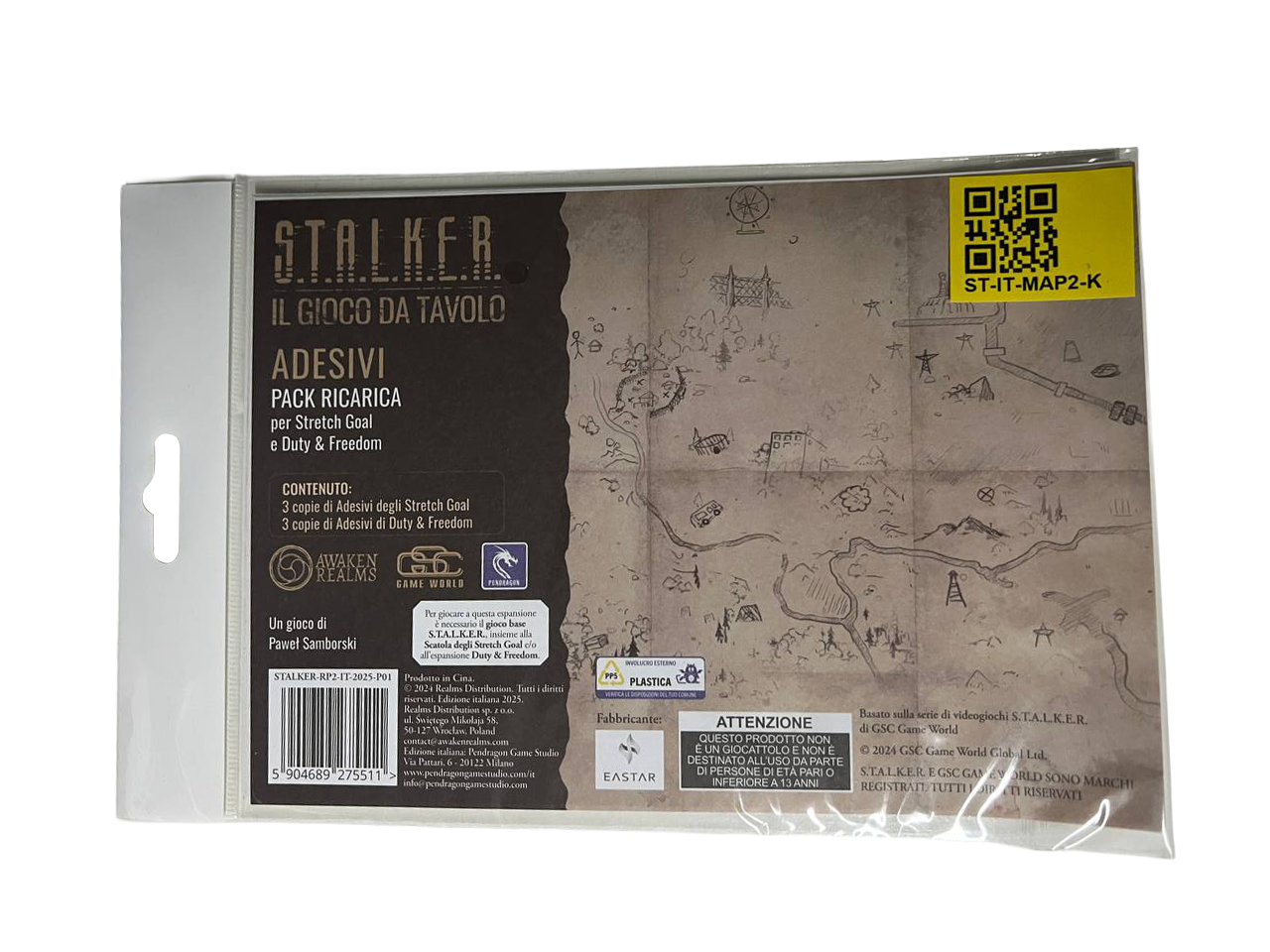 S.T.A.L.K.E.R. - Maps & Stickers recharge pack pack 2